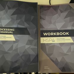 Sterile Processing Technical Manual 9th Edition and Workbook
