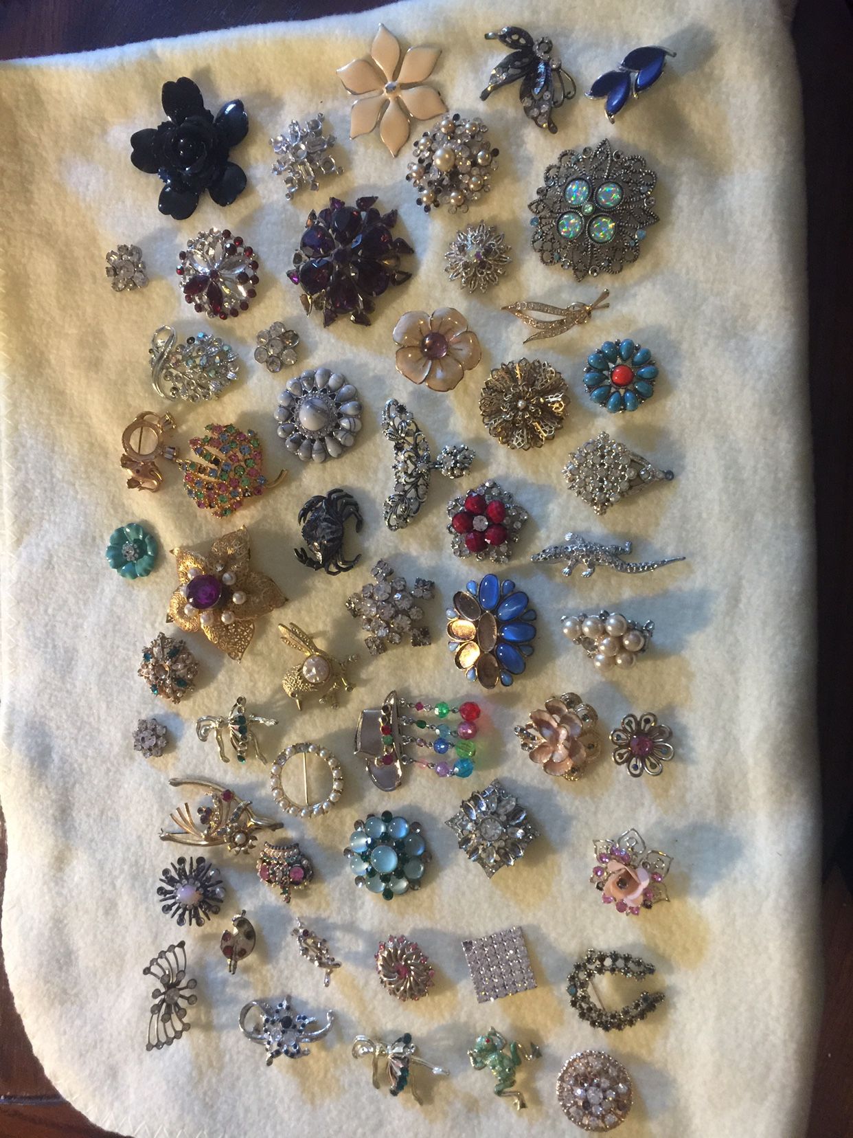 54 Brooches 