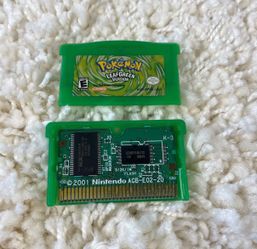 AUTHENTIC Pokémon leaf green