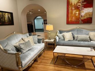 Brand New vibrant and Unique Turquoise color Sofa/Sofa Set