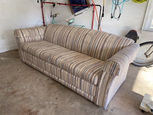 Vintage LA-Z-BOY 1990s Sofa Bed Couch - Perfect for Your Retro Home!