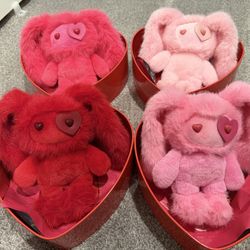 CJ Hendry Valentine Juju Plush (Set of 4)
