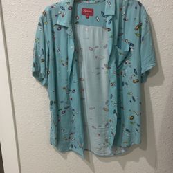Sz M Supreme Button Up