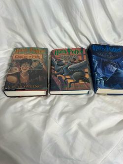 Harry Potter Hardcover Books Set of 3