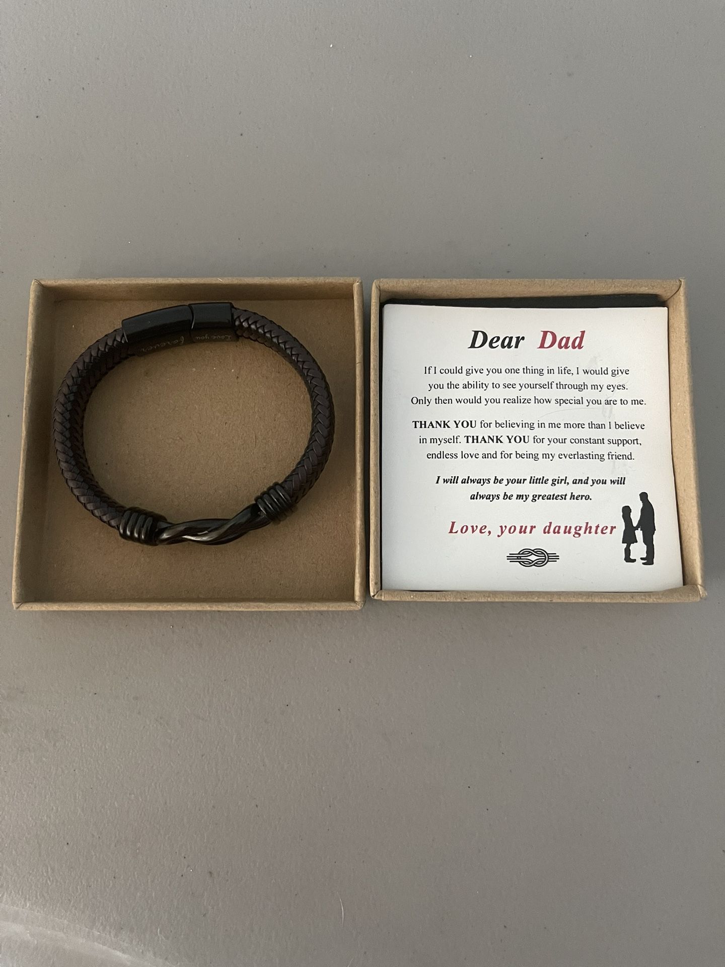 Joycuff Leather Bracelet For Dad From Daughter