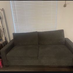 Large gray sofa couch MOVING MUST GO ASAP
