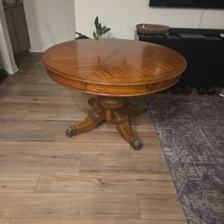Kitchen Table - Lion Paw Base - Solid Wood