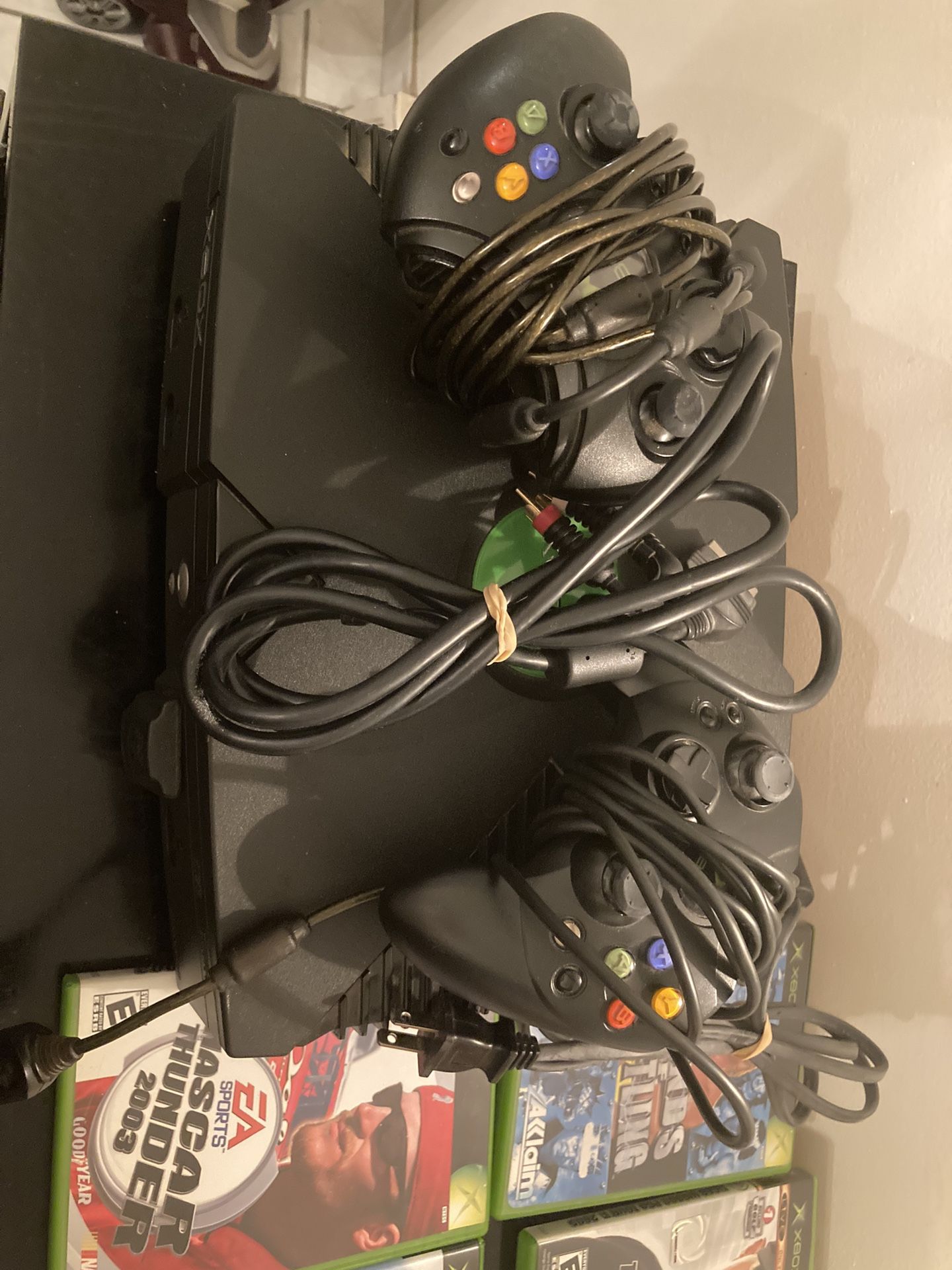 Xbox  With 6 Games