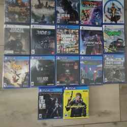 PS4 PS5 game disc sale or exchange
to exchange or purchase you will need to come to Encino
price 30 dollars for 1 disc