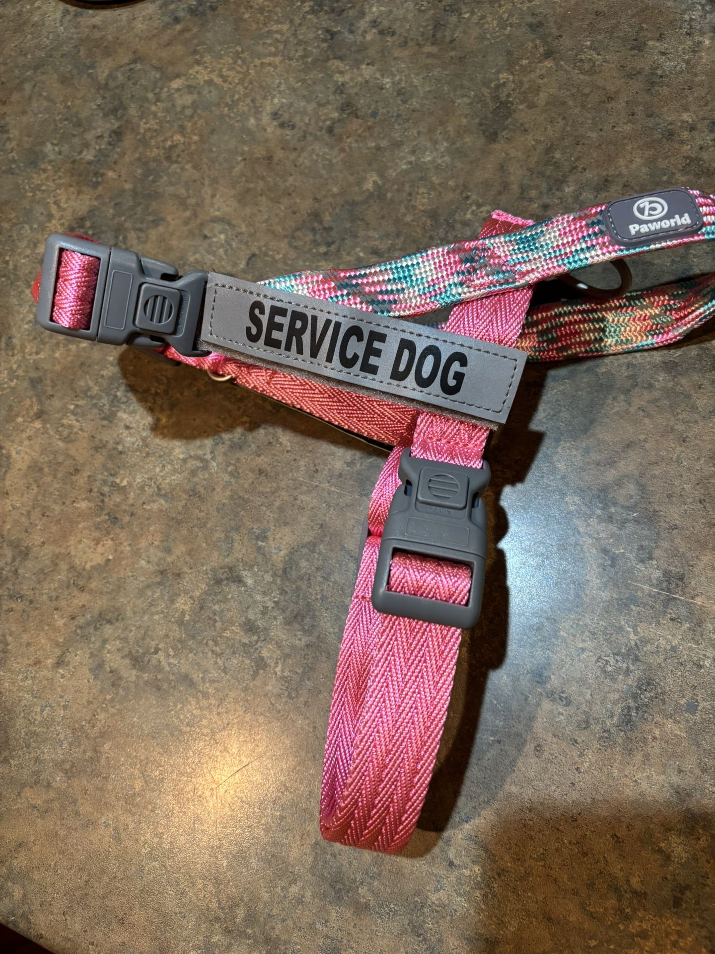 Dog Harness, No-Pull S Dog Vest with Reflective Patches, Dog Vest Harness  size Medium 