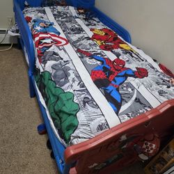 kids twin bed & mattress