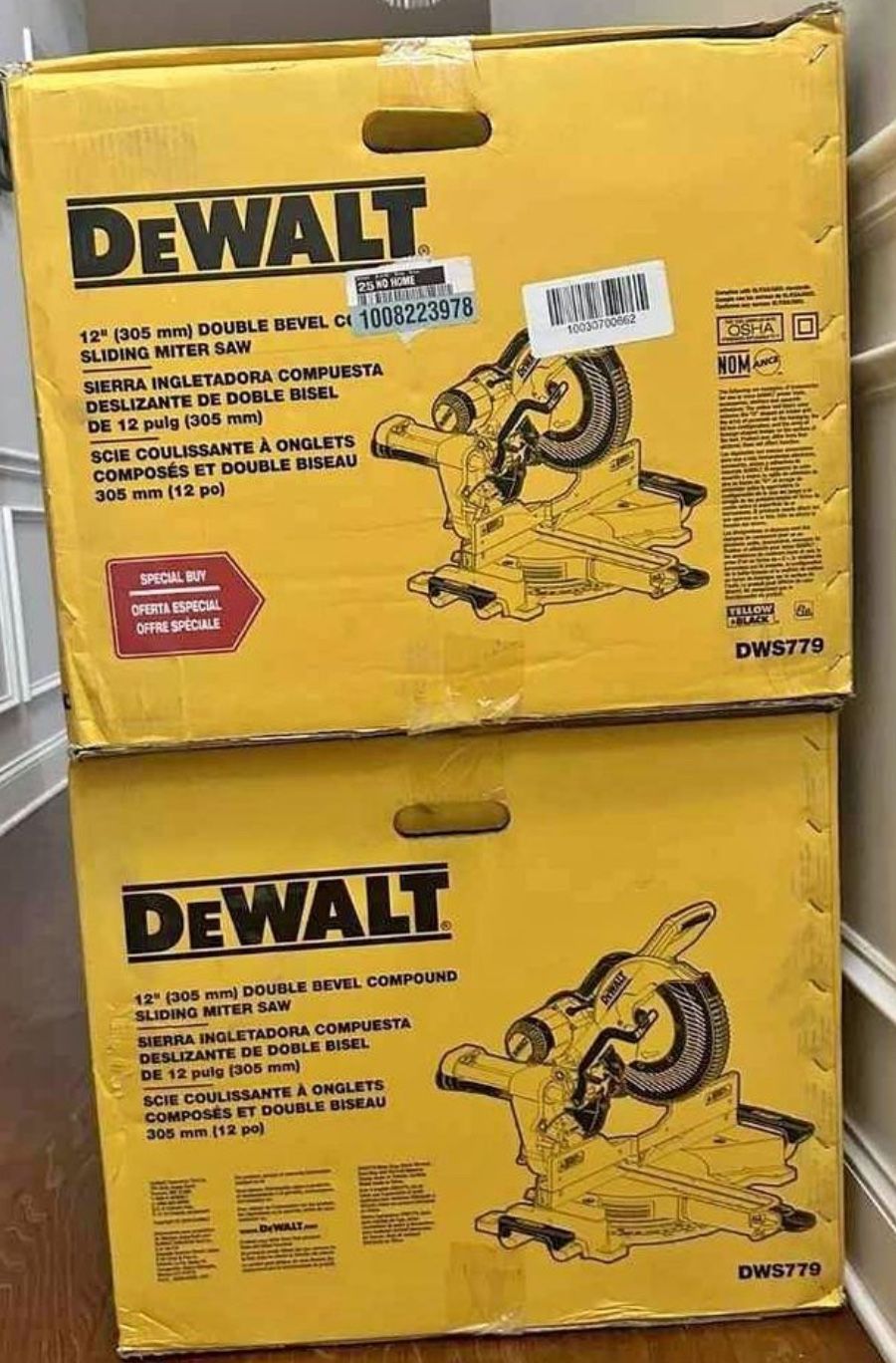DEWALT 12’’ miter Saw