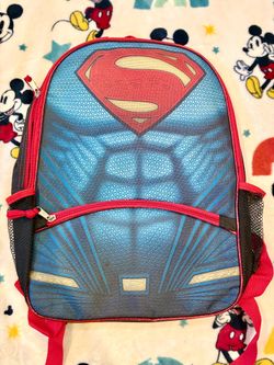 Superman full size backpack