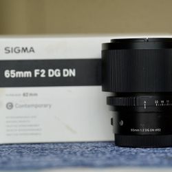 Sigma 65mm F2 For Sony 