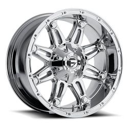Set Of 4 Fuel Hostage Chrome Wheels