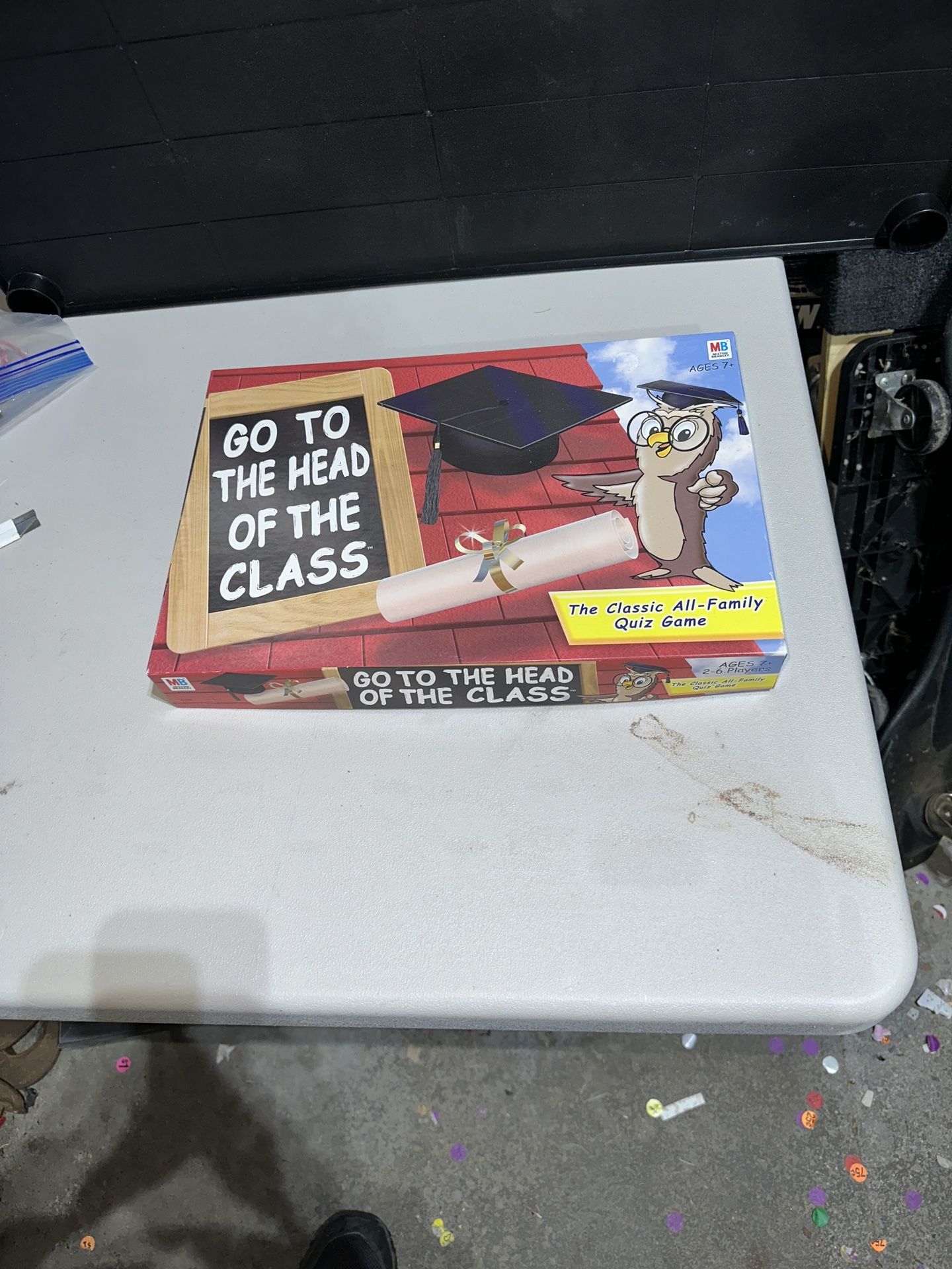 “Go To The Head Of The Class”  Board Game 