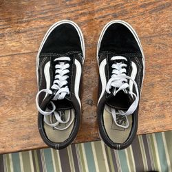 Old School Black Vans Shoes 