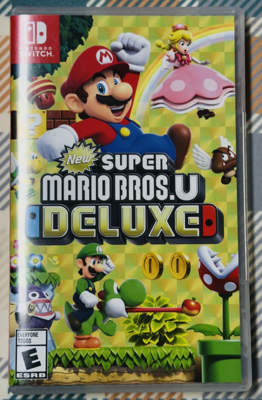 New Super Mario Bros. U Deluxe Nintendo Switch Game Tested Adult Owned!