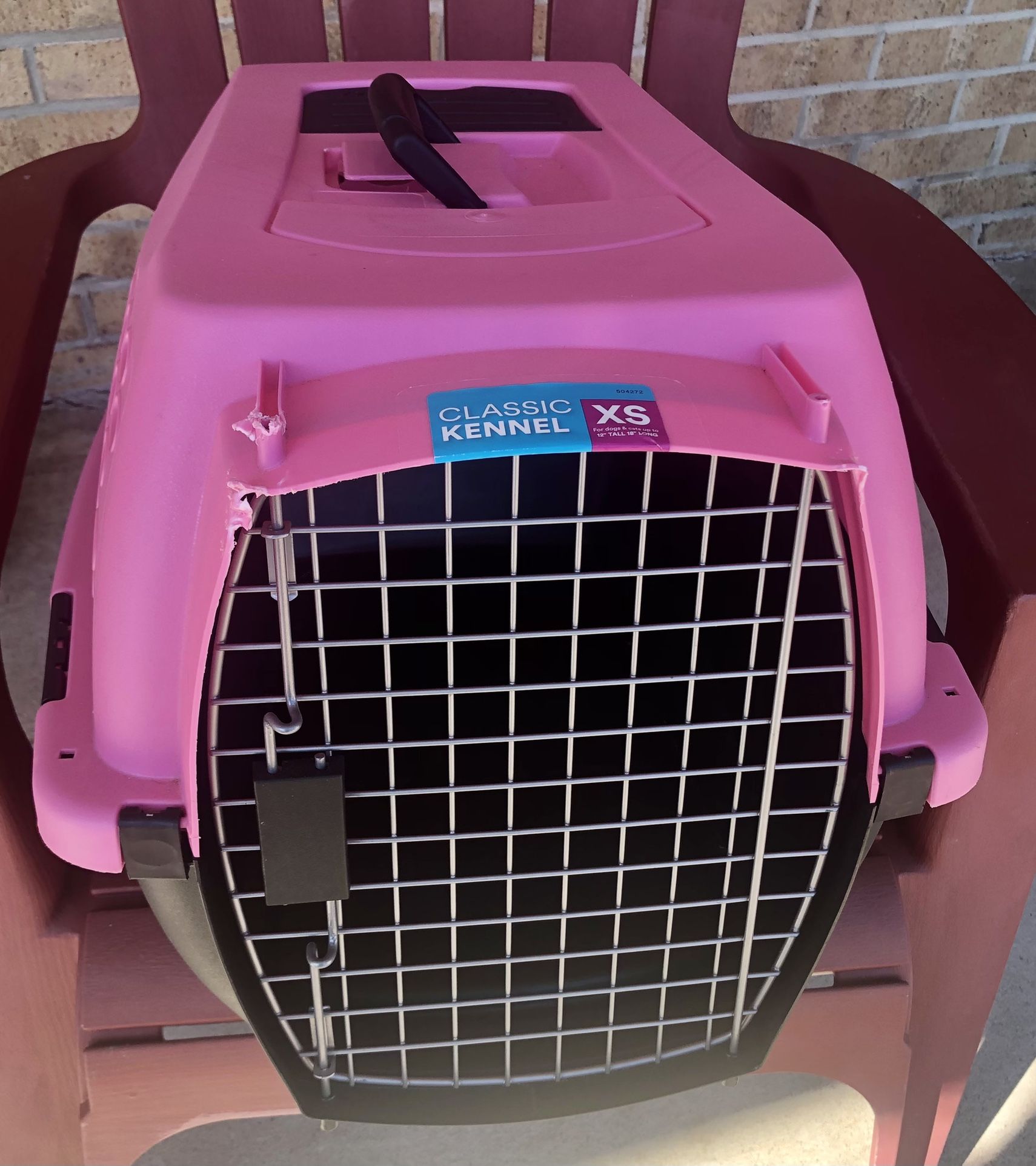 Small Dog Or Cat Kennel For A Puppy Or A Yorker Dog 
