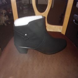 Comfortview Ankle Boots Black Hill