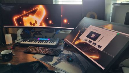 Wacom Cintiq Pro 27, Wacom Flex-Arm monitor arm, and Wacom Retro-Fit  adapter.