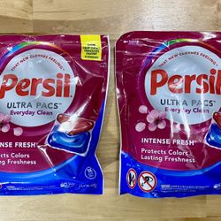Persil Ultra laundry detergent pacs 2 for $5