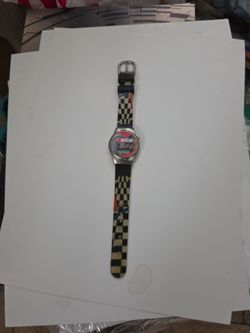 vintage NASCAR digital watch