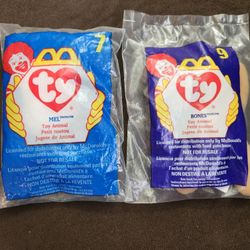 Collectible McDonald's Beanie Babies - 1998