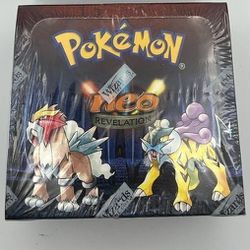 Pokemon Neo Revelation Booster Box Authentic And Sealed
