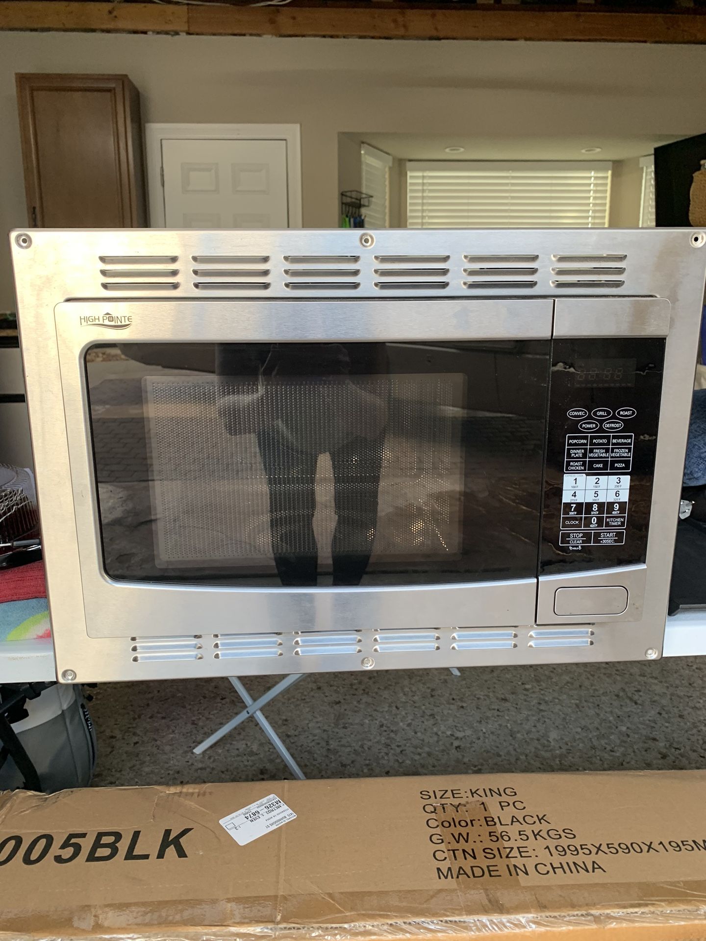 Microwave for Built-In Opening Or Van