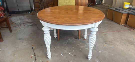Beautiful refurbished kitchen table