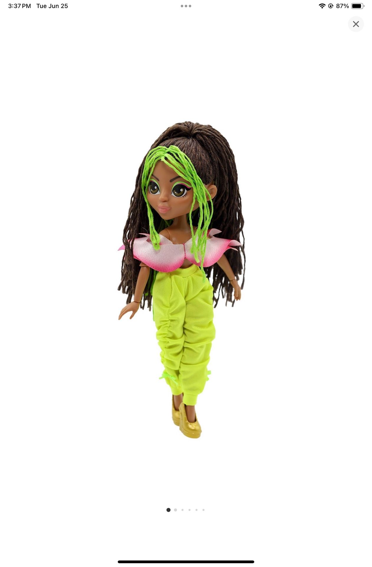The Fresh Dolls Fresh Beats Fashion Doll BAO BBY