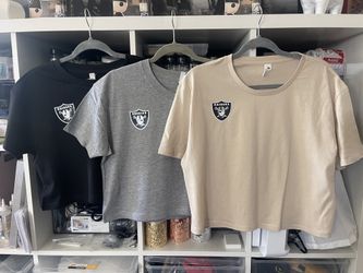 NEW - Custom Raiders Crop Tops
