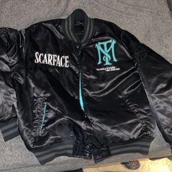 Scarface Varsity Black Jacket 