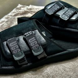 UGG Goldencoast Strap Slides Black