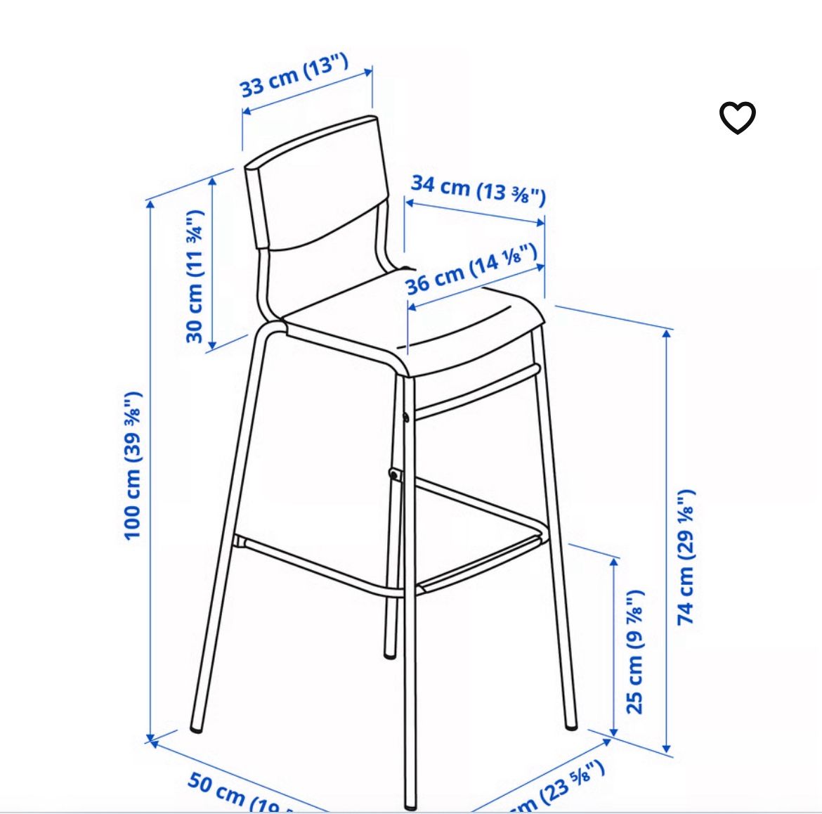 IKEA Stool 3ea