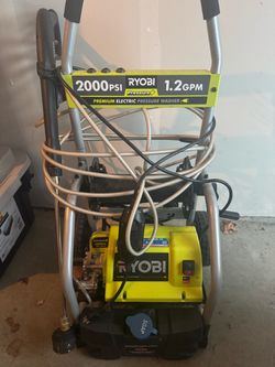 Ryobi 2000 PSI Electric Pressure Washer