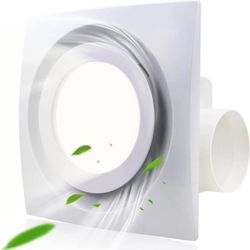 8" ventilation fan with light 10-15w