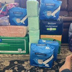 Adult diapers and Chucks