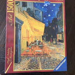 Ravensburger Premium Puzzle - Cafe Terrace at Night