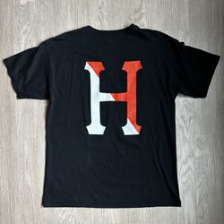 Size Large - Huf Skateboarding Shirt Tee - Stussy Supreme Vans The Hundreds Nike Sports Sb Kith