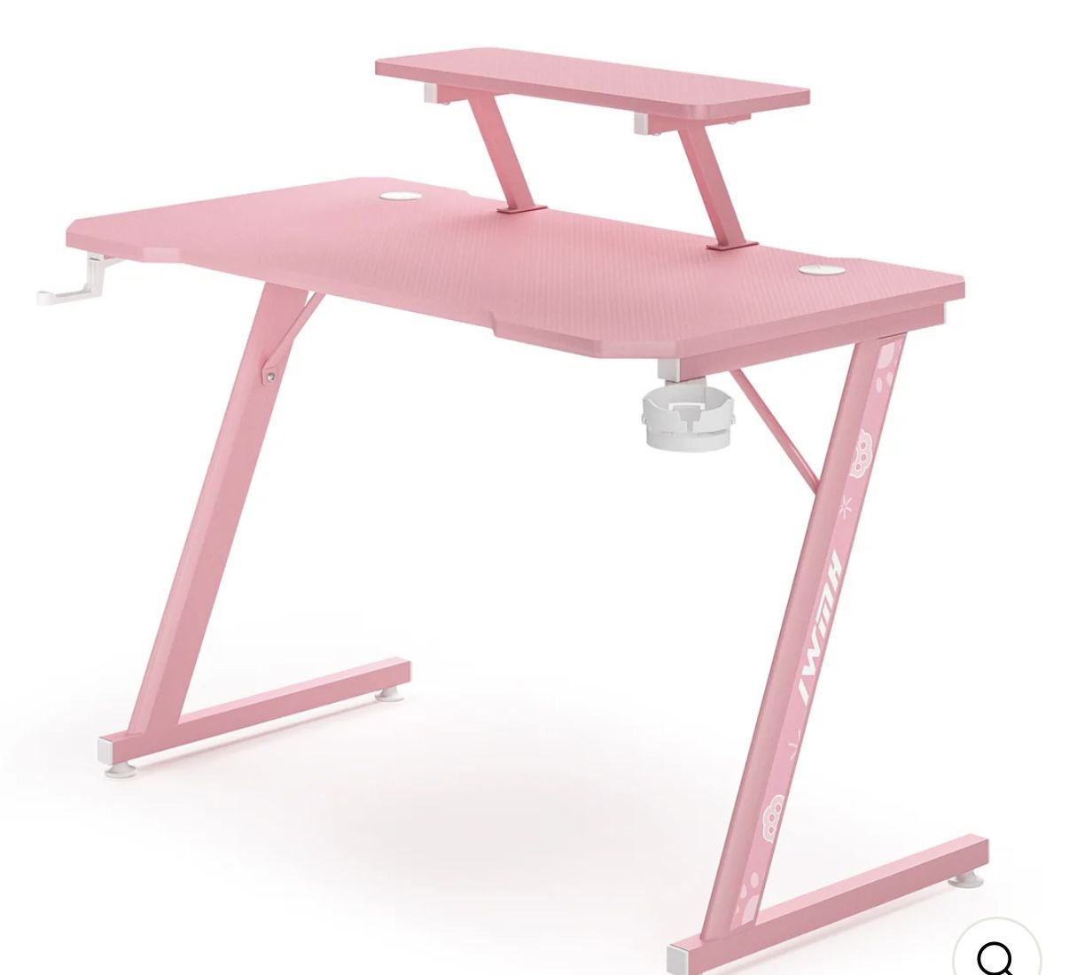 Pink Gaming Desk