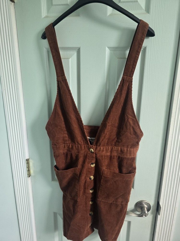 Indigo Rein Overall Dress Size 11