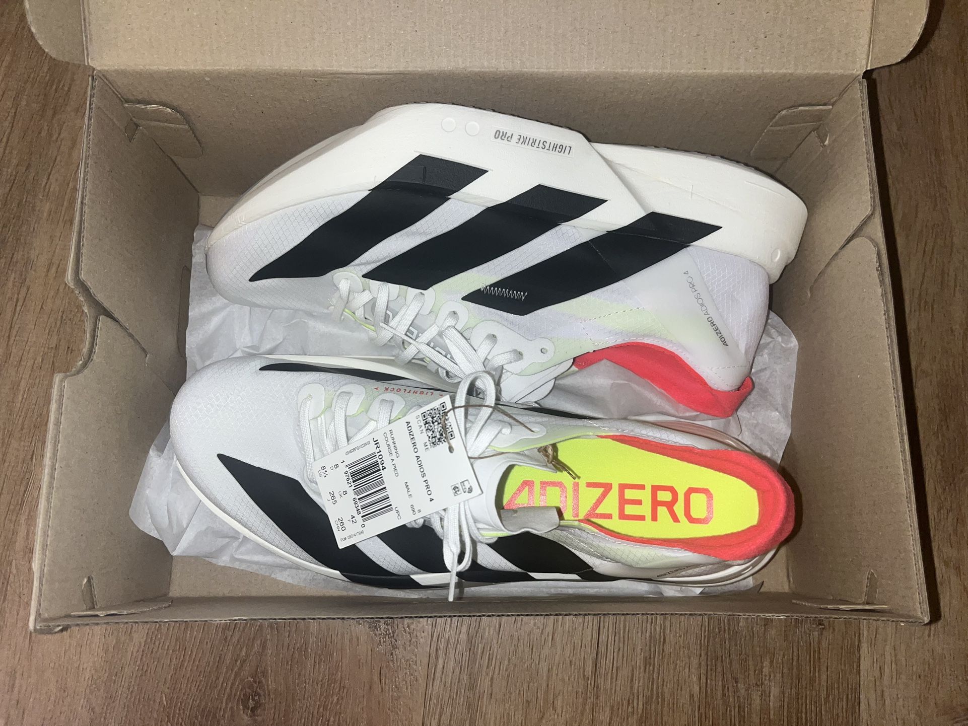 Adidas Adizero Adios Pro 4 Size 8.5 Men