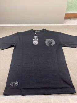Chrome Hearts Black Graphic T-Shirt with Tags