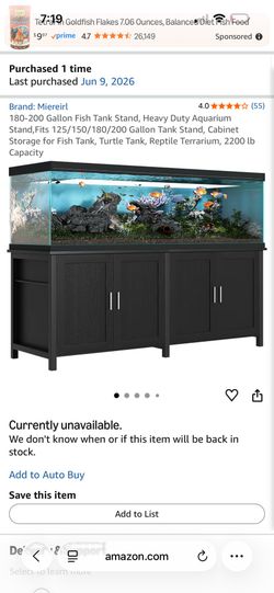 Fish tank stand