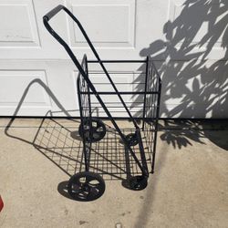 Foldable Shopping Cart With Height adjustment 