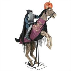 VERY RARE 2019 halloween  7.9 ft Headless Horseman Animatronic