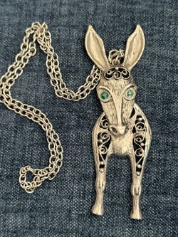 Vintage 1970s Juliana DE Donkey Necklace