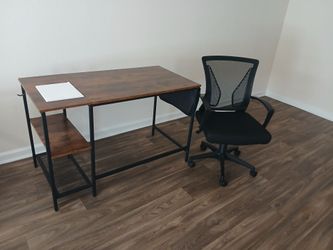 Office table with office chair